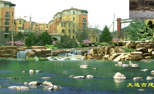 萬(wàn)科溪之谷溪流